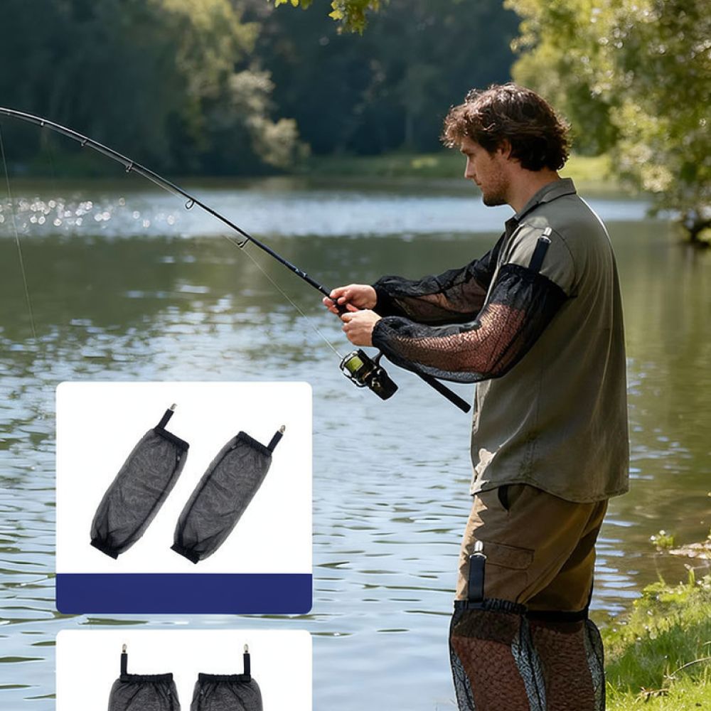Fishing Gloves - طقم ملابس خارجية مصنوعة من نسيج