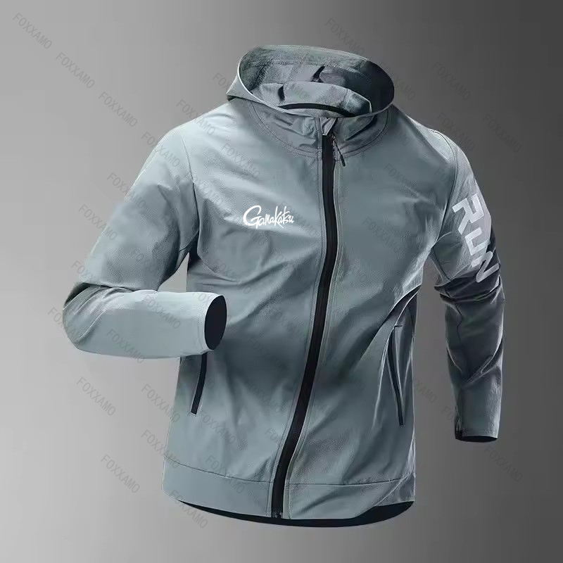 Fishing Rain Suit - Gamakatsu الصيد الرجال سترة يندبروف معطف