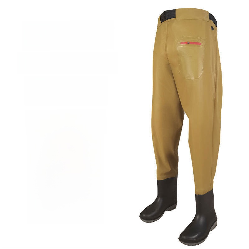 سروال مطر سميك بطول الخصر مع أ - مراجعة Fishing Rain Suit وسعره