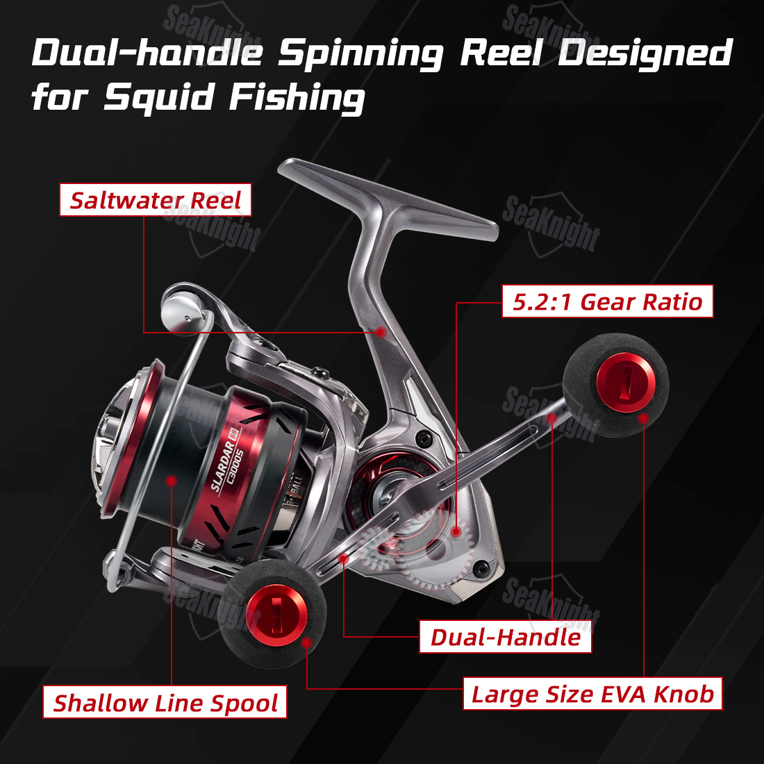 SeaKnight ماركة SLARDAR BB C30 - مراجعة Kastking Reel Zephyr وسعره