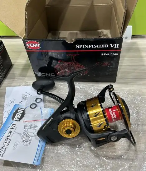 بكرة صيد سمك التونة دوارة للجس - مراجعة Penn Reel Spinfisher وسعره