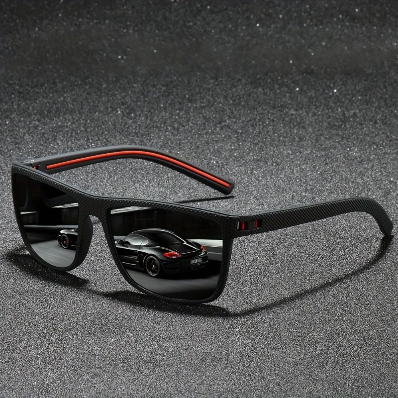نظارات شمسية مربعة عصرية للرجا - مراجعة Fishing Sunglasses Polarized وسعره