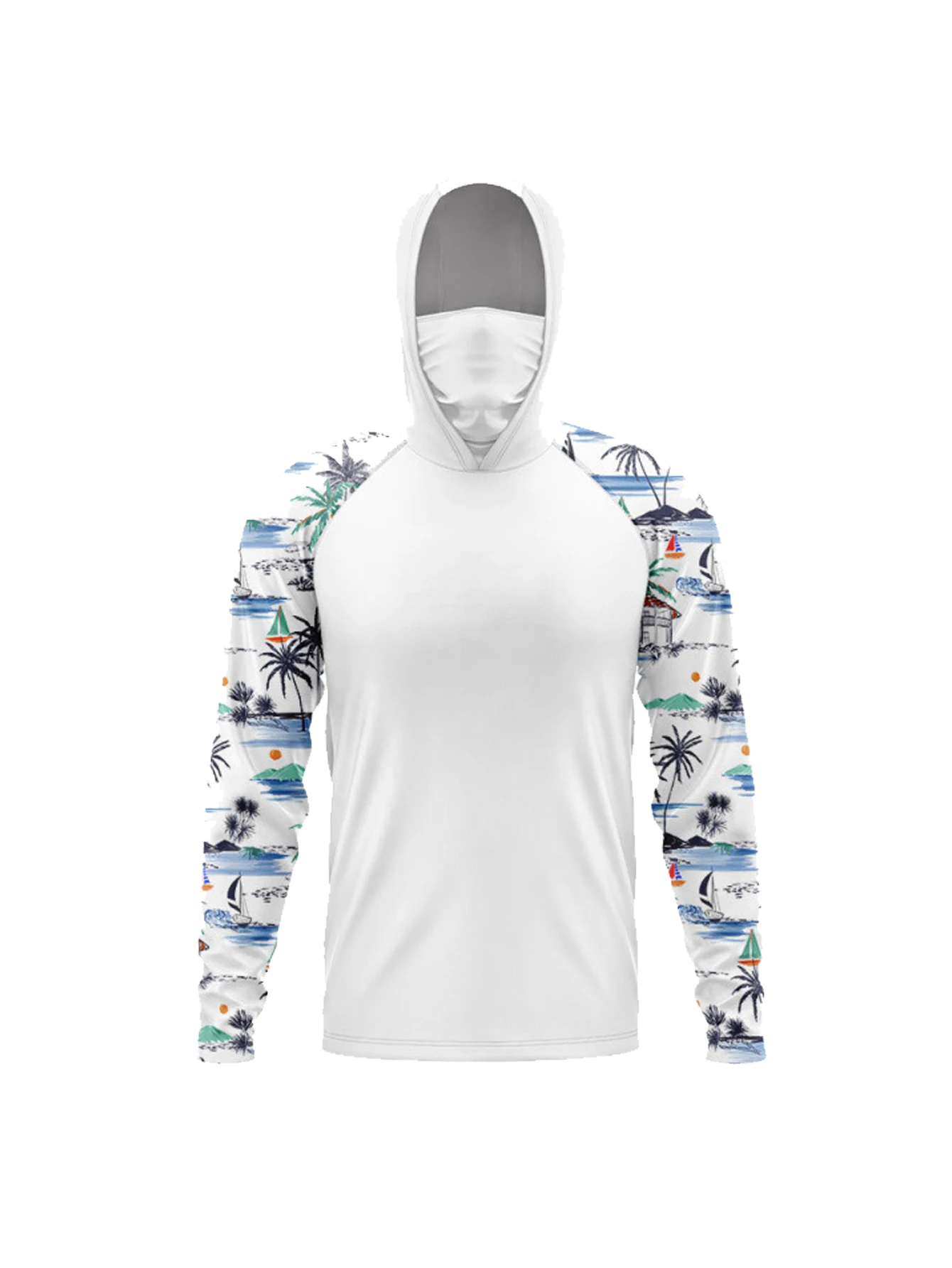 قميص رجالي بأكمام طويلة وغطاء  - مراجعة Fishing Shirt Uv Protection وسعره