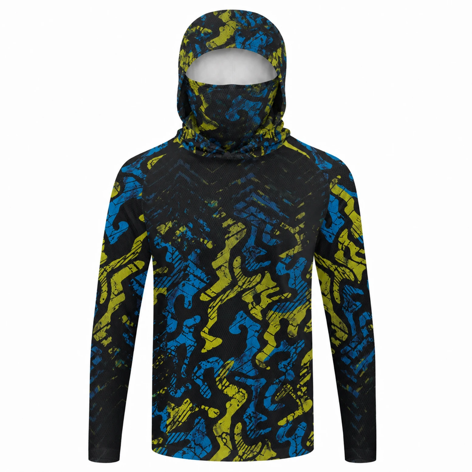 قميص صيد رجالي بغطاء للرأس، بأ - مراجعة Fishing Shirt Uv Protection وسعره