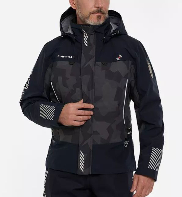 سترة صيد خفيفة الوزن للرجال مق - مراجعة Fishing Rain Suit وسعره