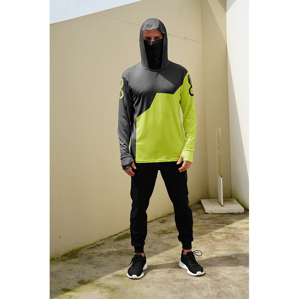 قميص صيد بأكمام طويلة وغطاء لل - مراجعة Fishing Mask Sun Protection وسعره